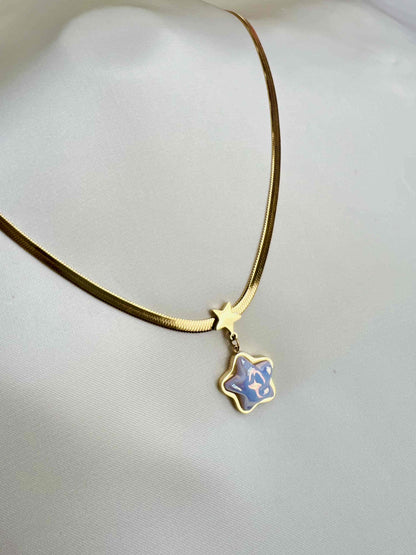 Korean Geometric Star Pendant