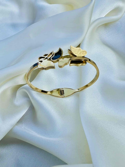 Butterfly Gold Plated Bangle