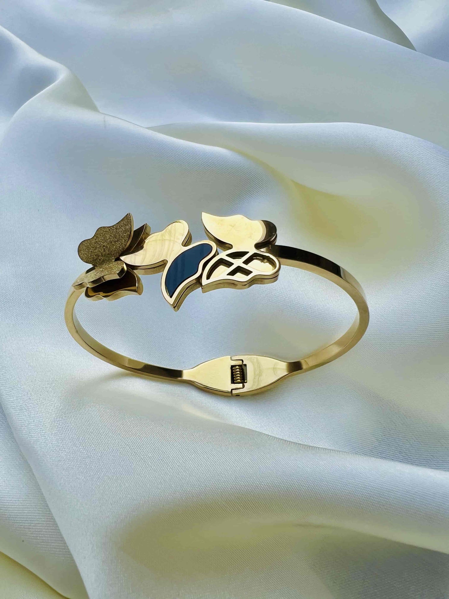 Butterfly Gold Plated Bangle