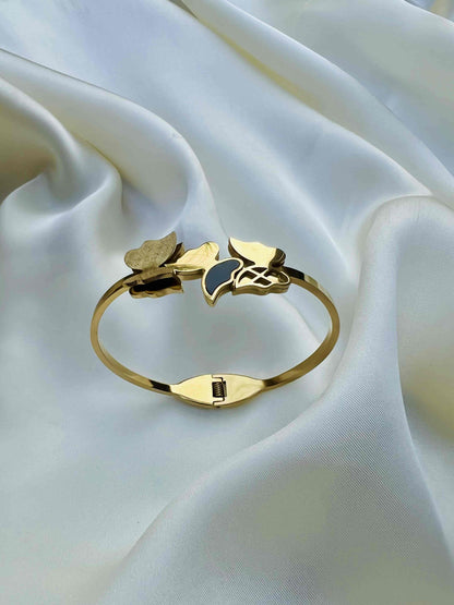 Butterfly Gold Plated Bangle