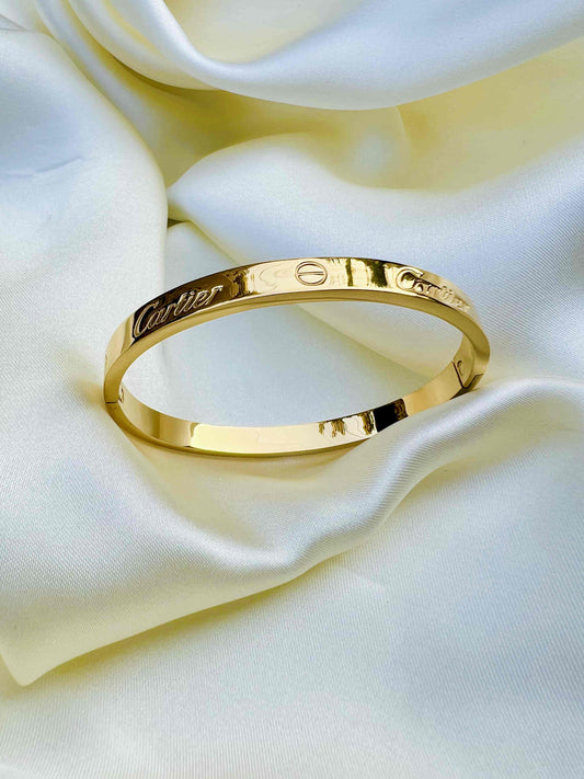 Cartier Gold Plated Bangle