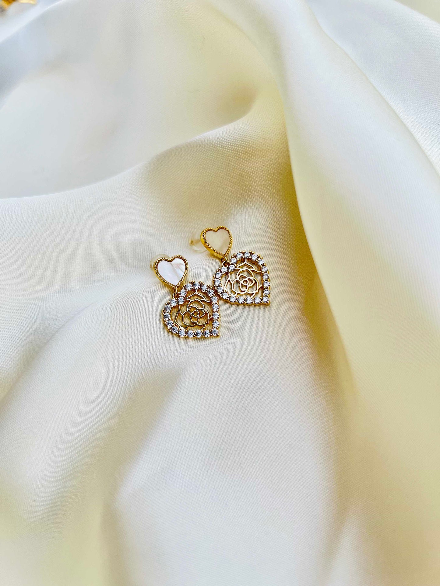 Trendy Heart Earring