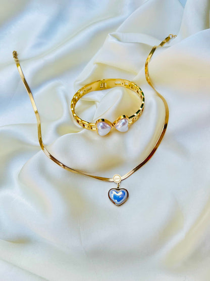 Heart Bangle & Pendant Deal