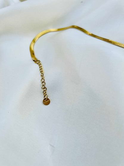 Snake Chain Gold Anklet