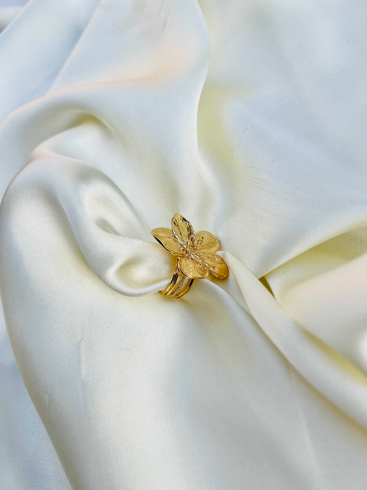 Floral Flower Rings