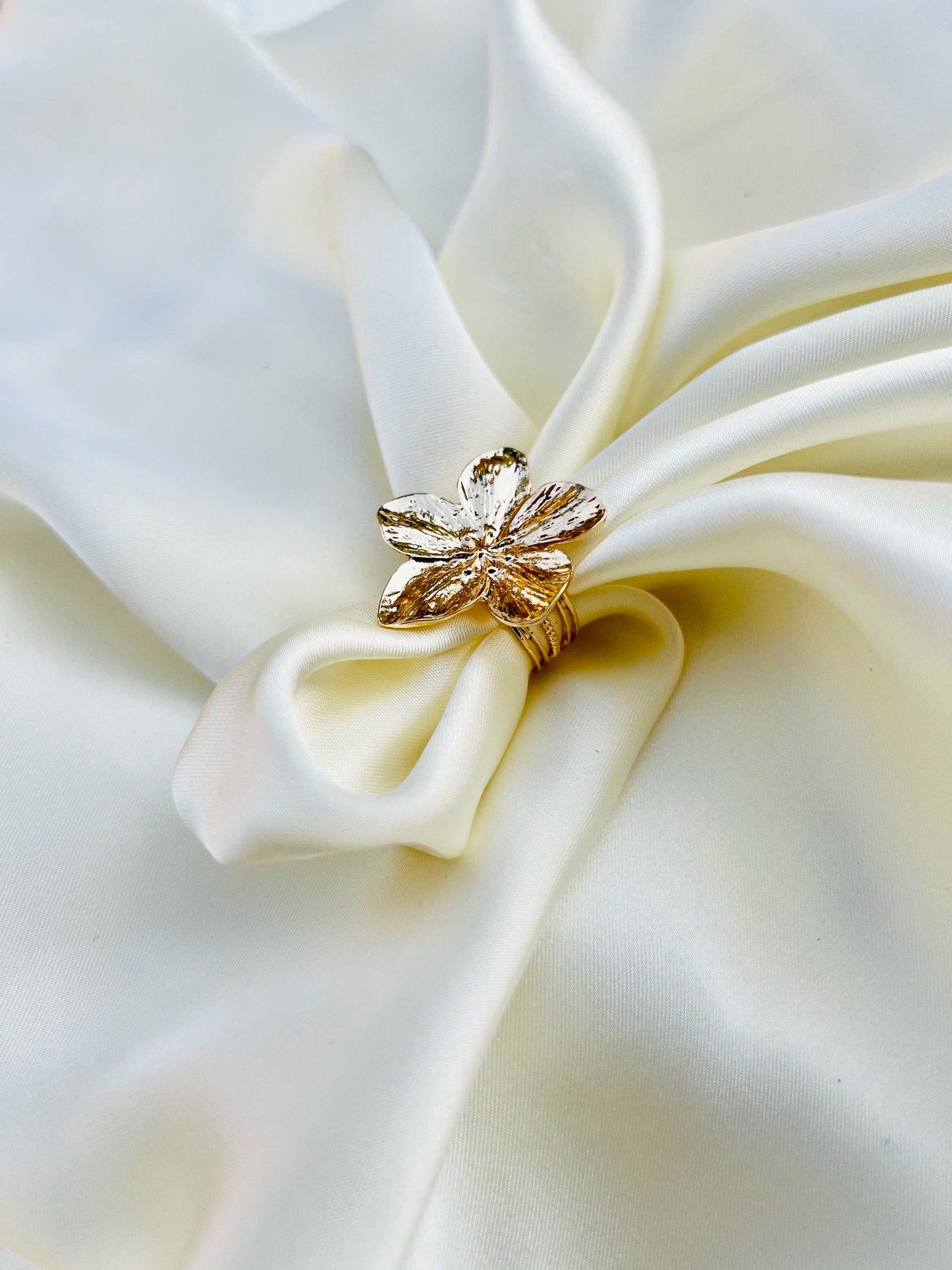 Floral Flower Rings