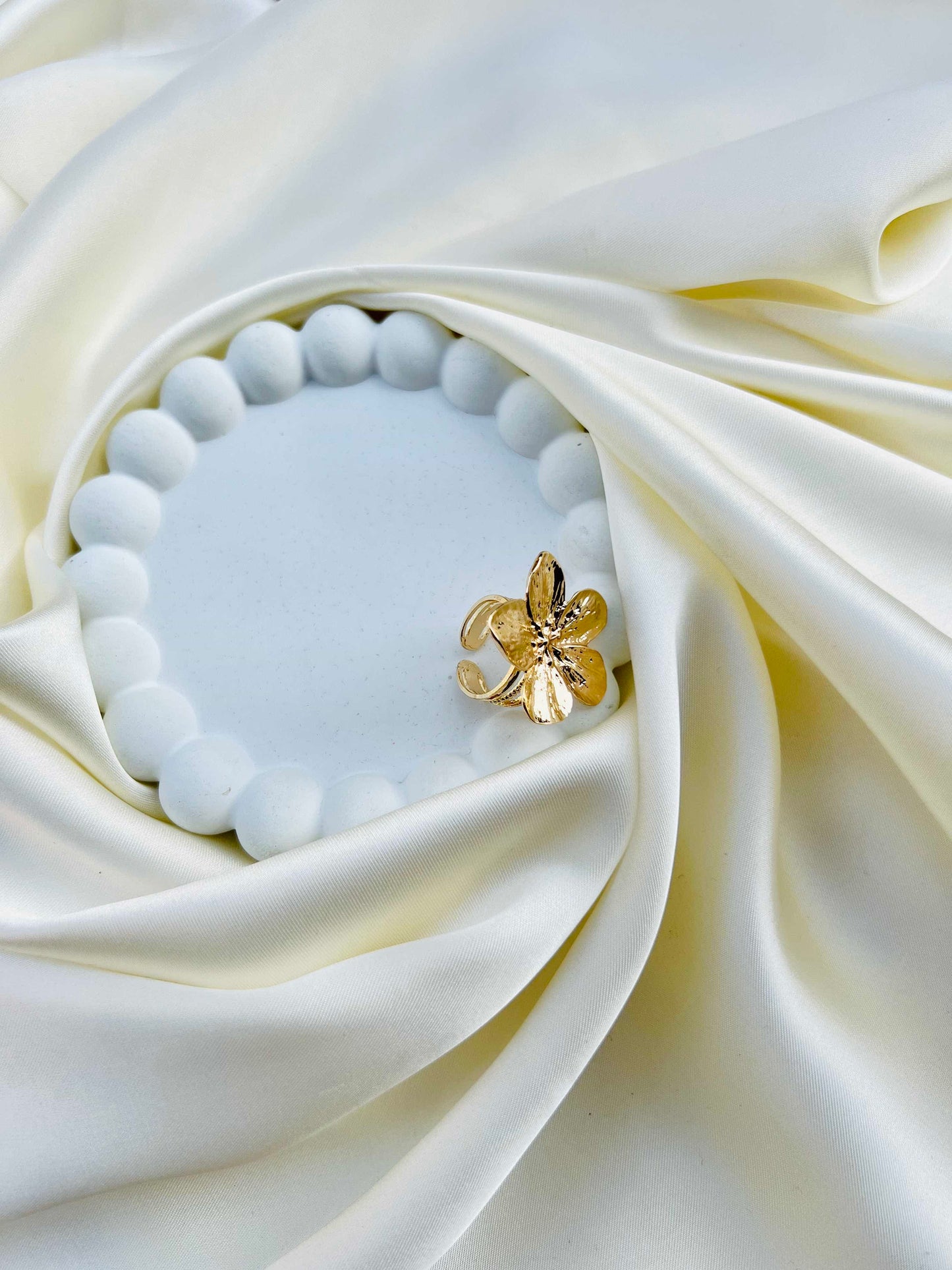 Floral Flower Rings