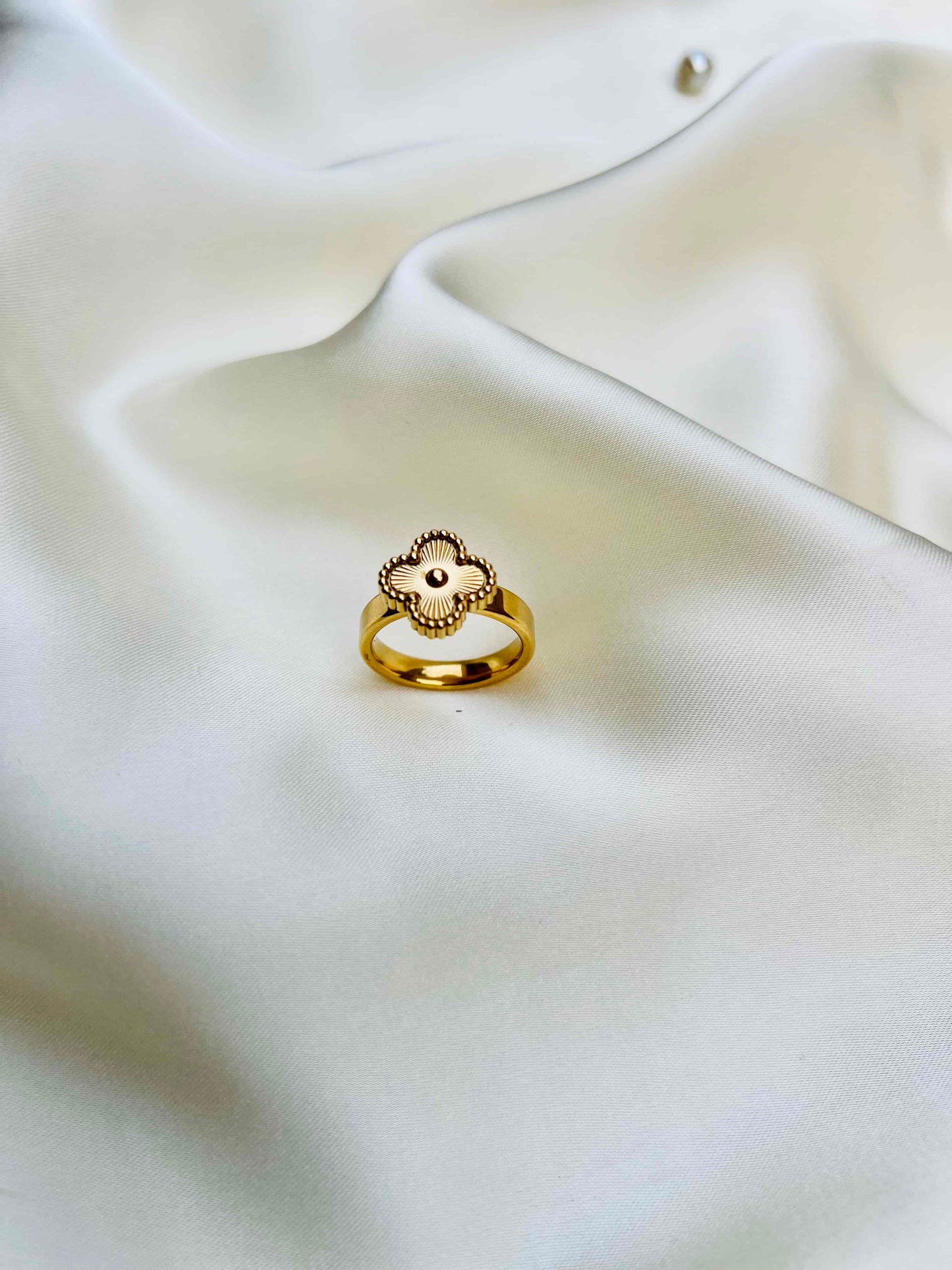 Trendy Clover Flower Rings