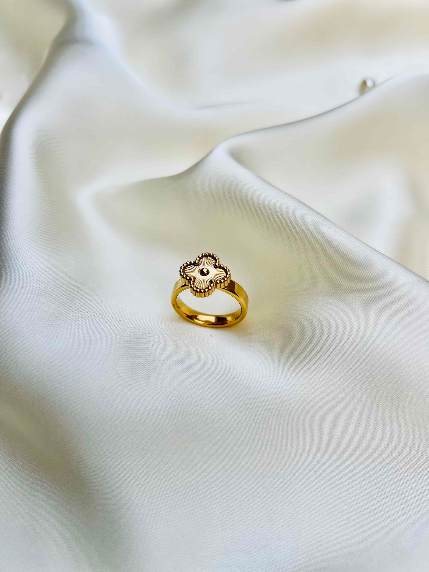 Trendy Clover Flower Rings