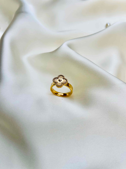Trendy Clover Flower Rings