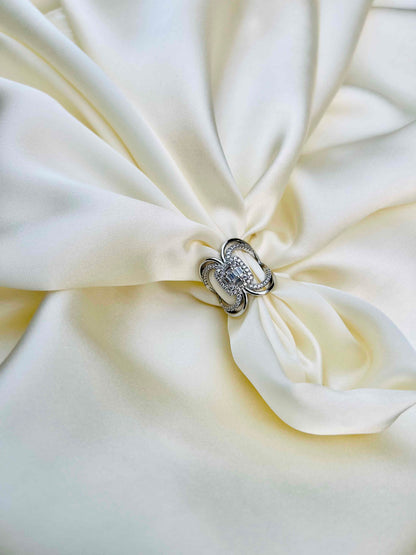 White Zircon Rings