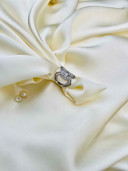 White Zircon Rings