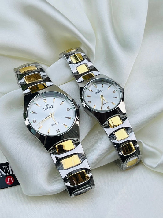 Stylish Elegant Couple Watch