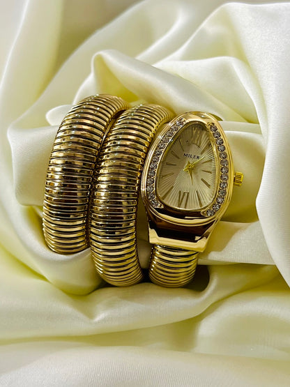 Luxury High Quality Snake Ladies Watch