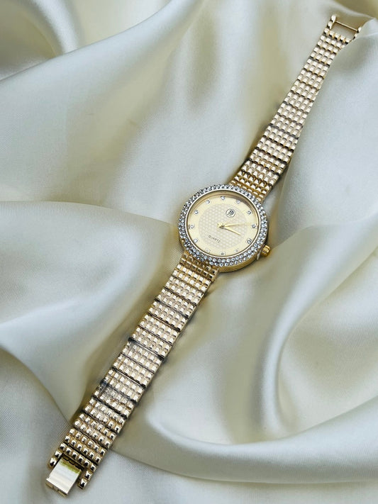 Fancy Crystal Ladies Watch
