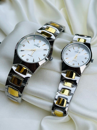 Stylish Elegant Couple Watch