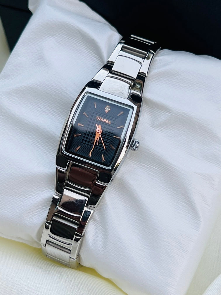 Luxury Silver Ladies Watch