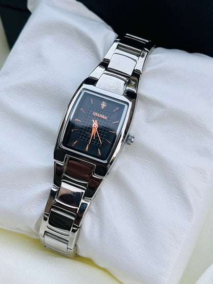 Luxury Silver Ladies Watch
