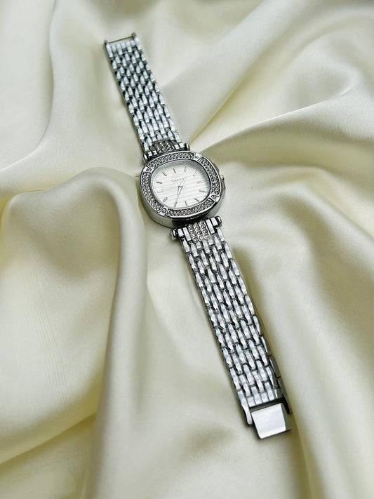 Luxury Crystal Stone Ladies Watch