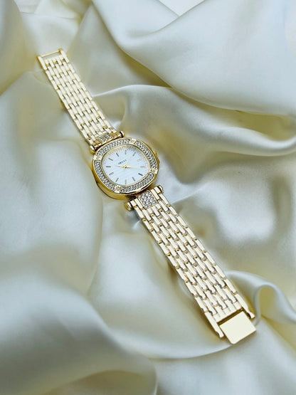 Luxury Crystal Stone Ladies Watch