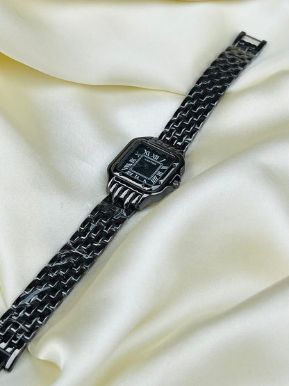 Black Chain Luxury Watch