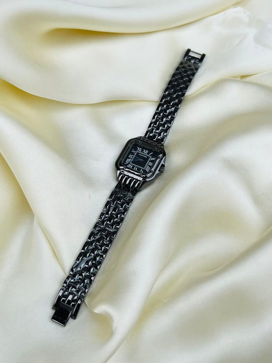 Black Chain Luxury Watch