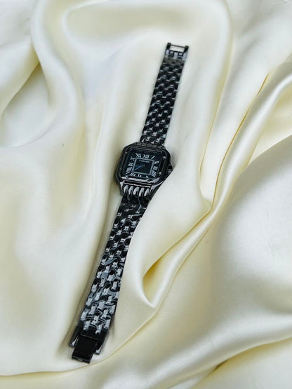 Black Chain Luxury Watch