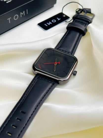 Luxury Leather Strap Men's Watch