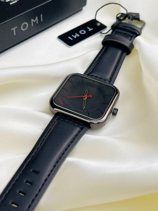 Luxury Leather Strap Men's Watch