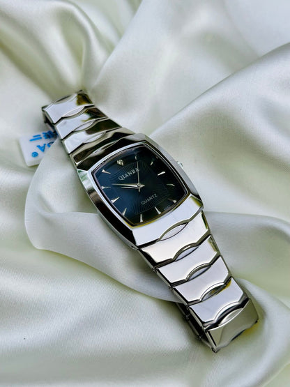 Trendy Vintage Silver Men's Watch
