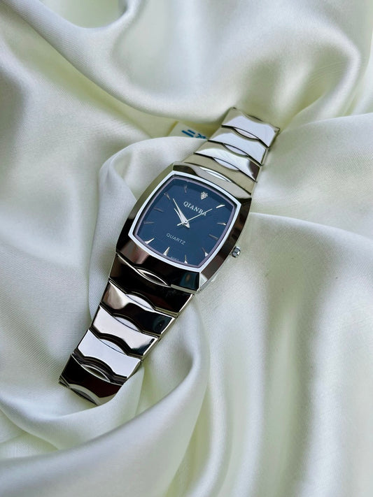 Trendy Vintage Silver Men's Watch